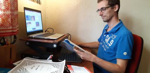 Presentatiebijeenkomst in Garama (Guinee)